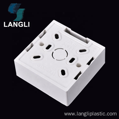 Fire Resistance Electrical Plastic PVC Switch box